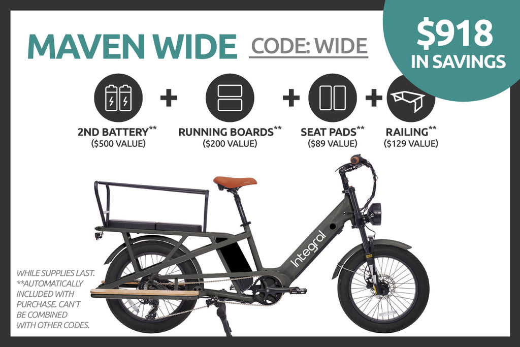Maven Wide Cargo E-bike